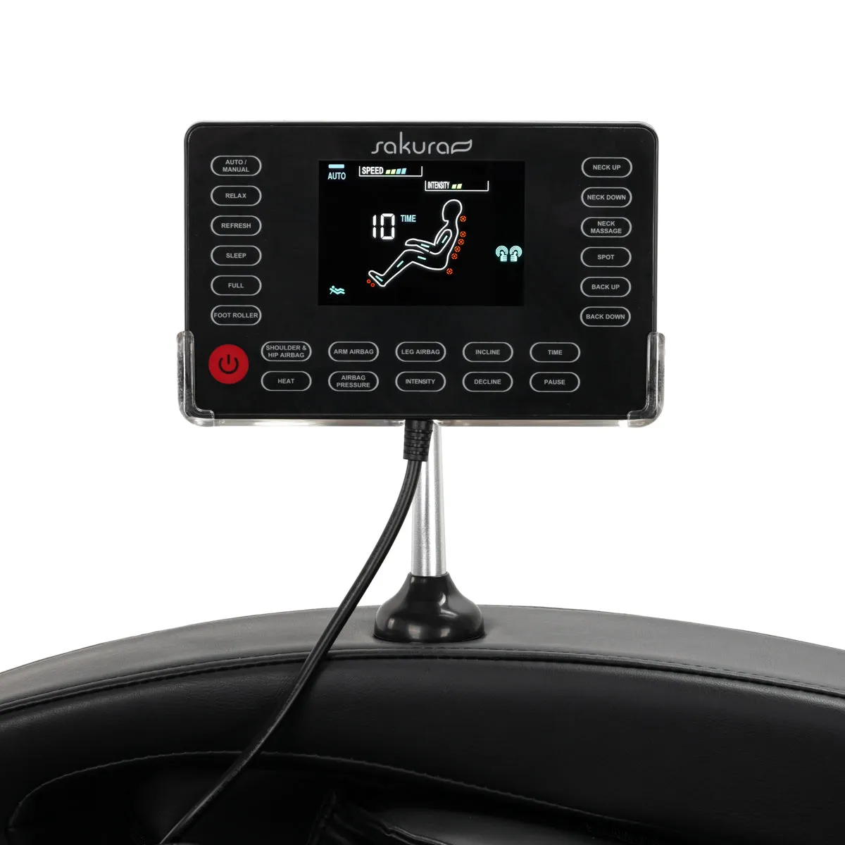 Sakura massage chair Standard 801 black and red