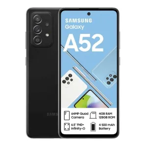 Samsung Galaxy A52 LTE Single Sim Black