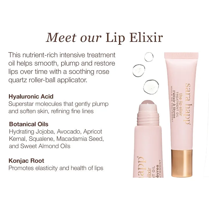 Sara Happ | The Lip Elixir Treatment Oil