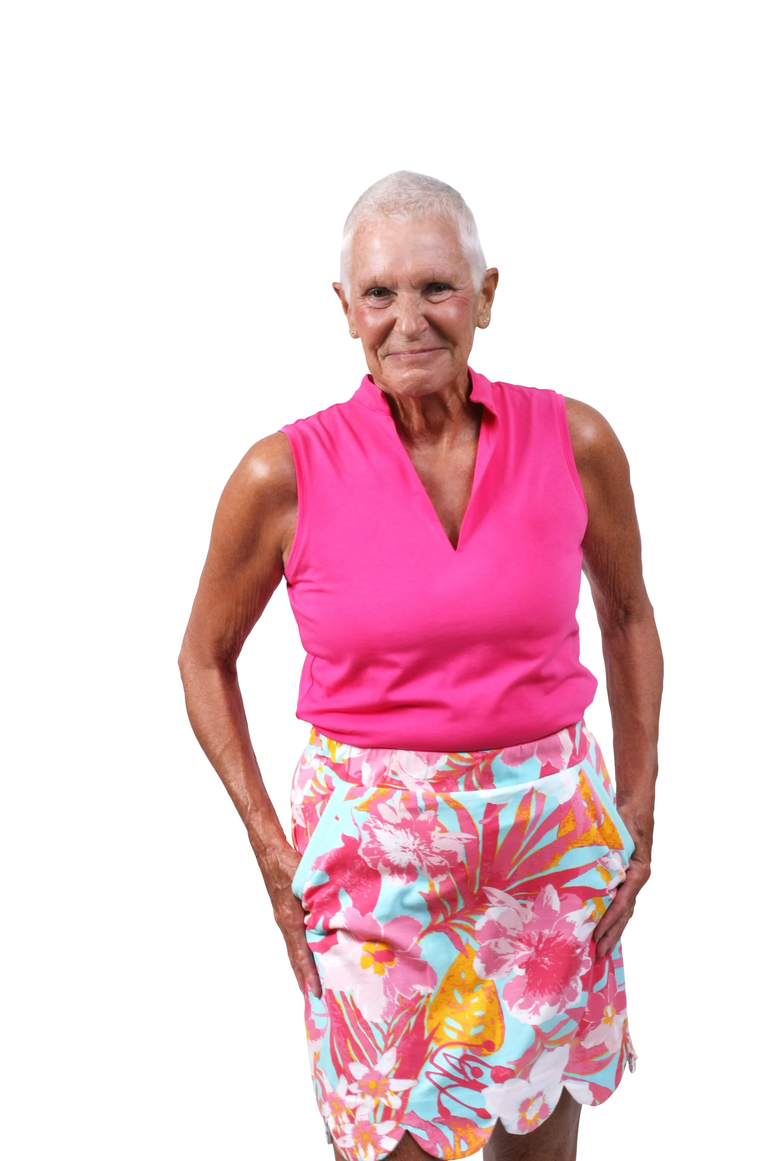 Sassy Scallop Skort Tahiti
