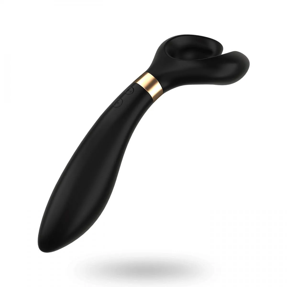 Satisfyer Partner Multifun Vibrator 3 - Black Silicone Premium Multi Vibrator