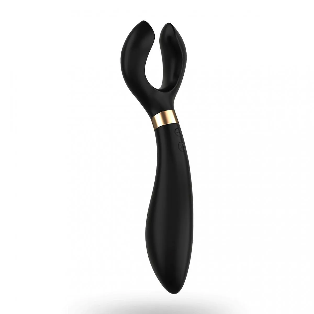 Satisfyer Partner Multifun Vibrator 3 - Black Silicone Premium Multi Vibrator