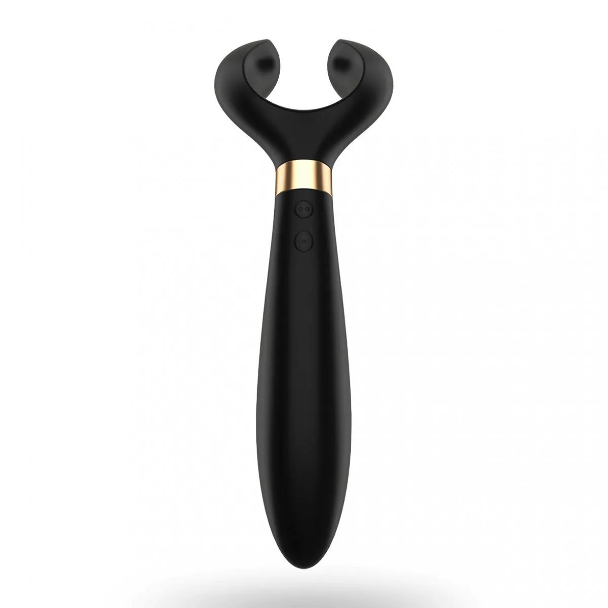 Satisfyer Partner Multifun Vibrator 3 - Black Silicone Premium Multi Vibrator