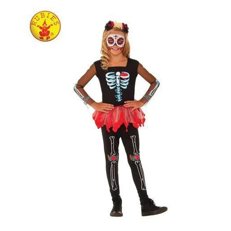 Scared To The Bone Skeleton Costume Size 6 8