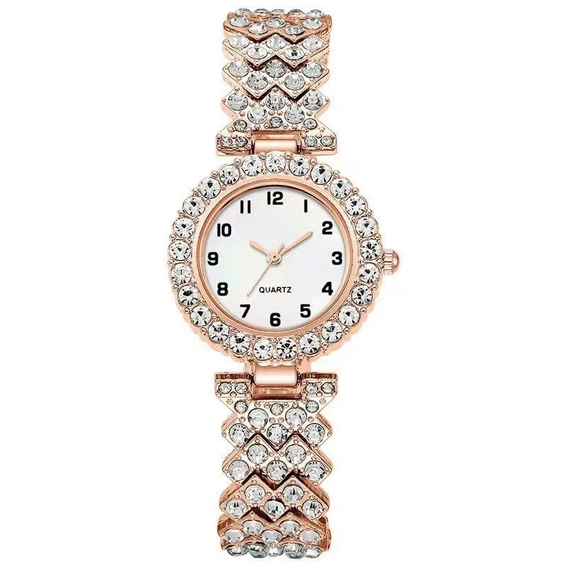 Scarlett - Elegant Diamond Accents Women's Watch Bracelet