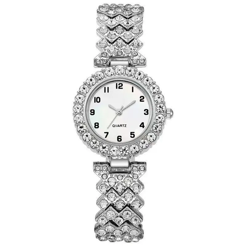Scarlett - Elegant Diamond Accents Women's Watch Bracelet