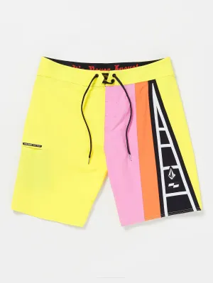 Schroff X Volcom Liberators 20" Boardshort - Blazing Yellow