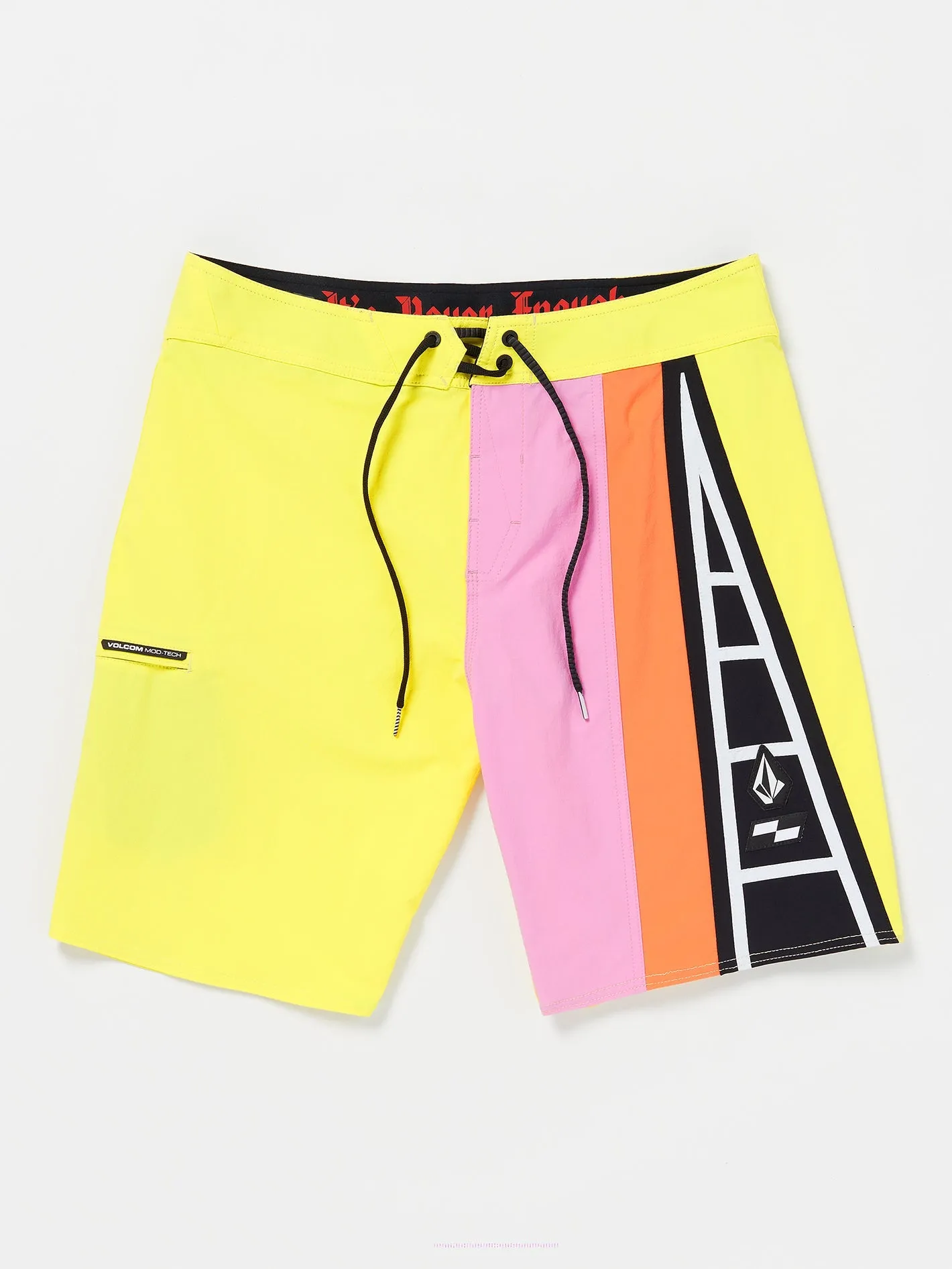 Schroff X Volcom Liberators 20" Boardshort - Blazing Yellow