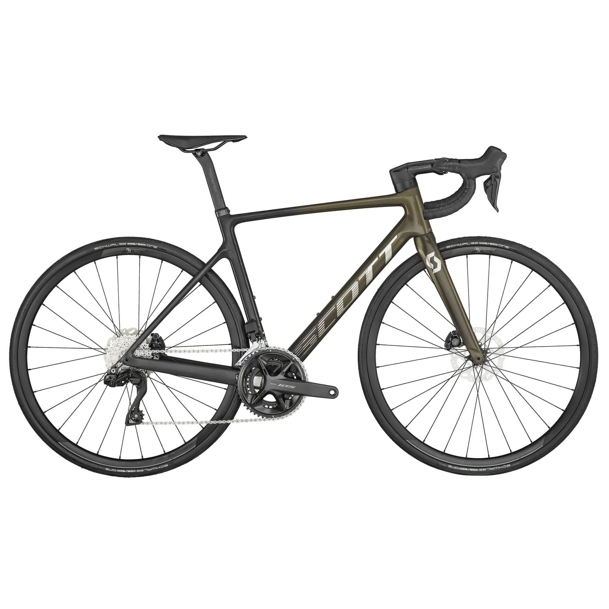 Scott Addict RC 40 Carbon Road Bike 2024 - Green & Black
