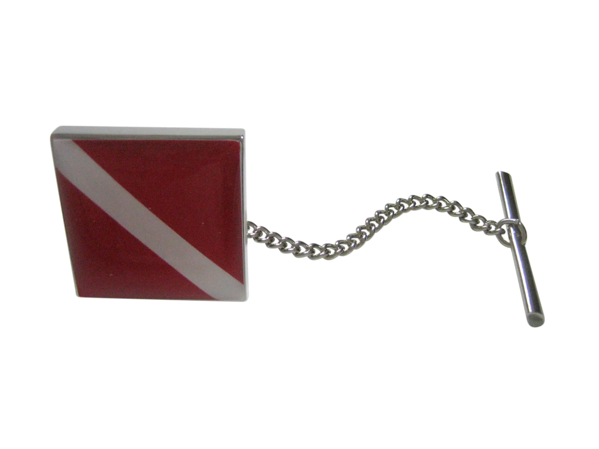 Scuba Diving Flag Tie Tack