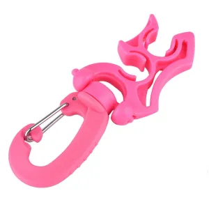 Scuba Diving Regulator Double BCD Hose Holder with Clip Buckle Hook