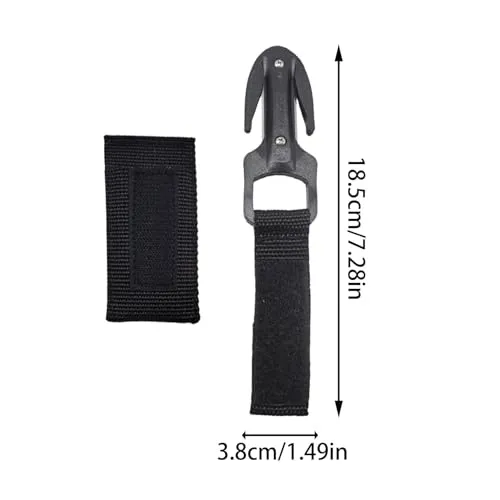 Scuba Lines Cutter, Dive Rope Cutter, Dive Cutting Tool, Scuba Cutter with Webbing, Safety Scuba Rope Cutter Tool, Scuba Diving Knifes, Simple and Effective New Safety and Rescue Twin