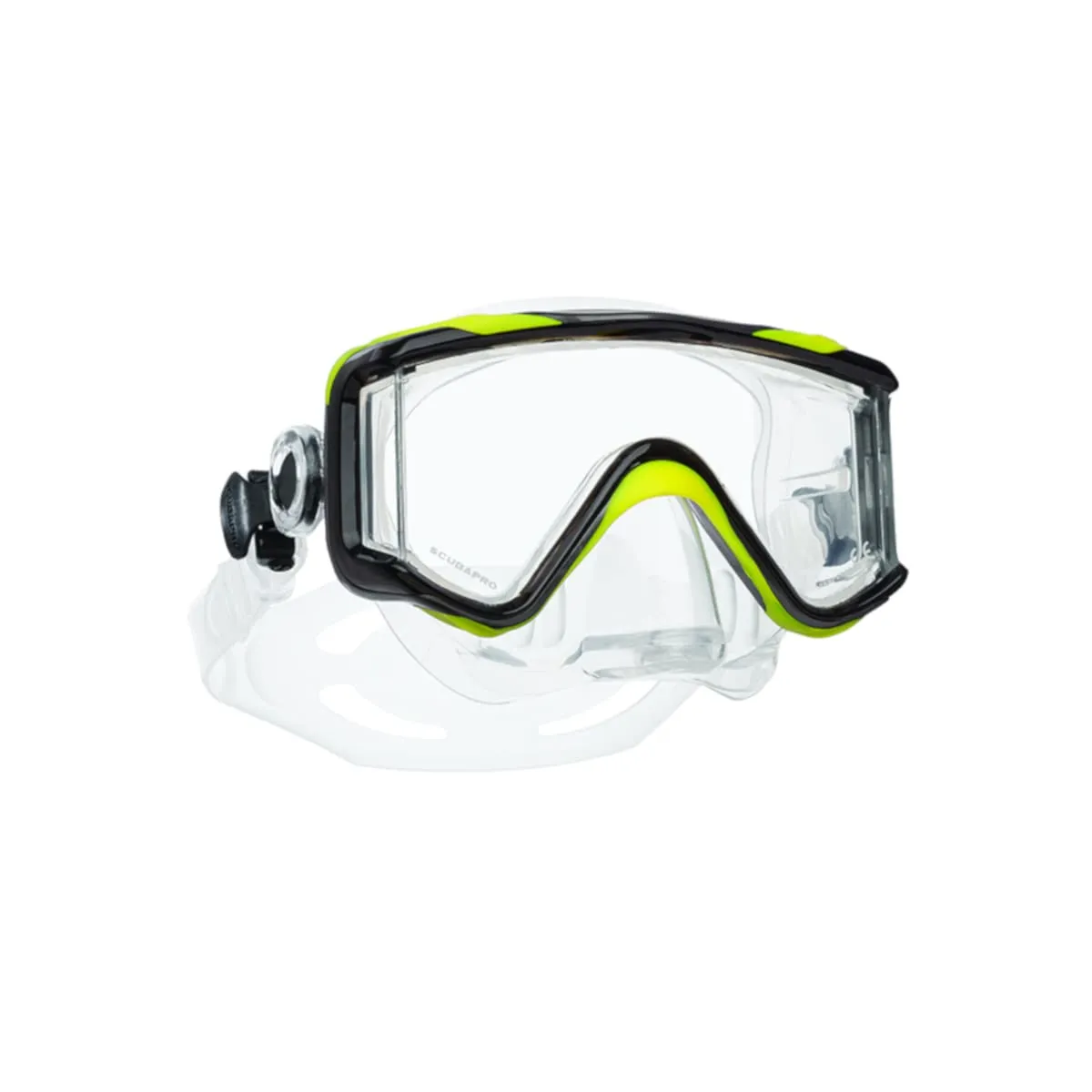 SCUBAPRO Crystal Vu Plus Mask with Purge, Yellow
