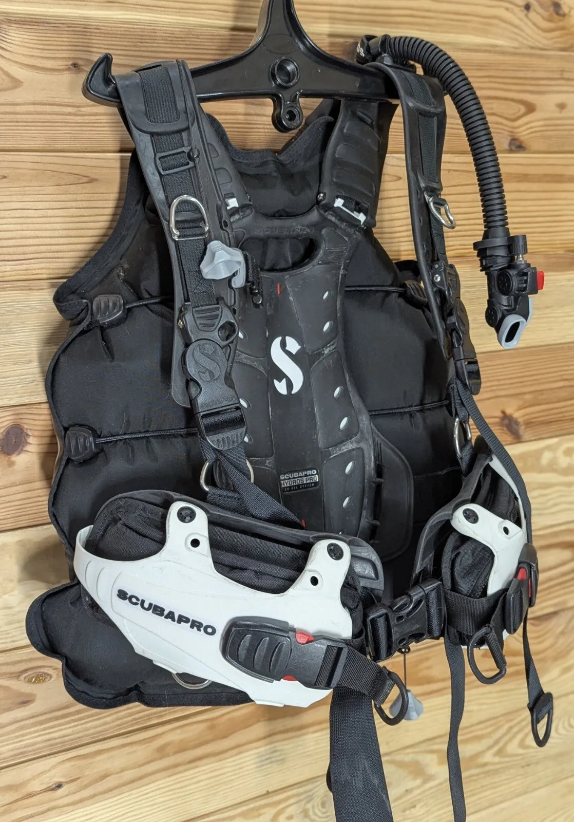 Scubapro Hydros Pro Scuba Dive XL - XXL Weight Integrated Men's BCD White