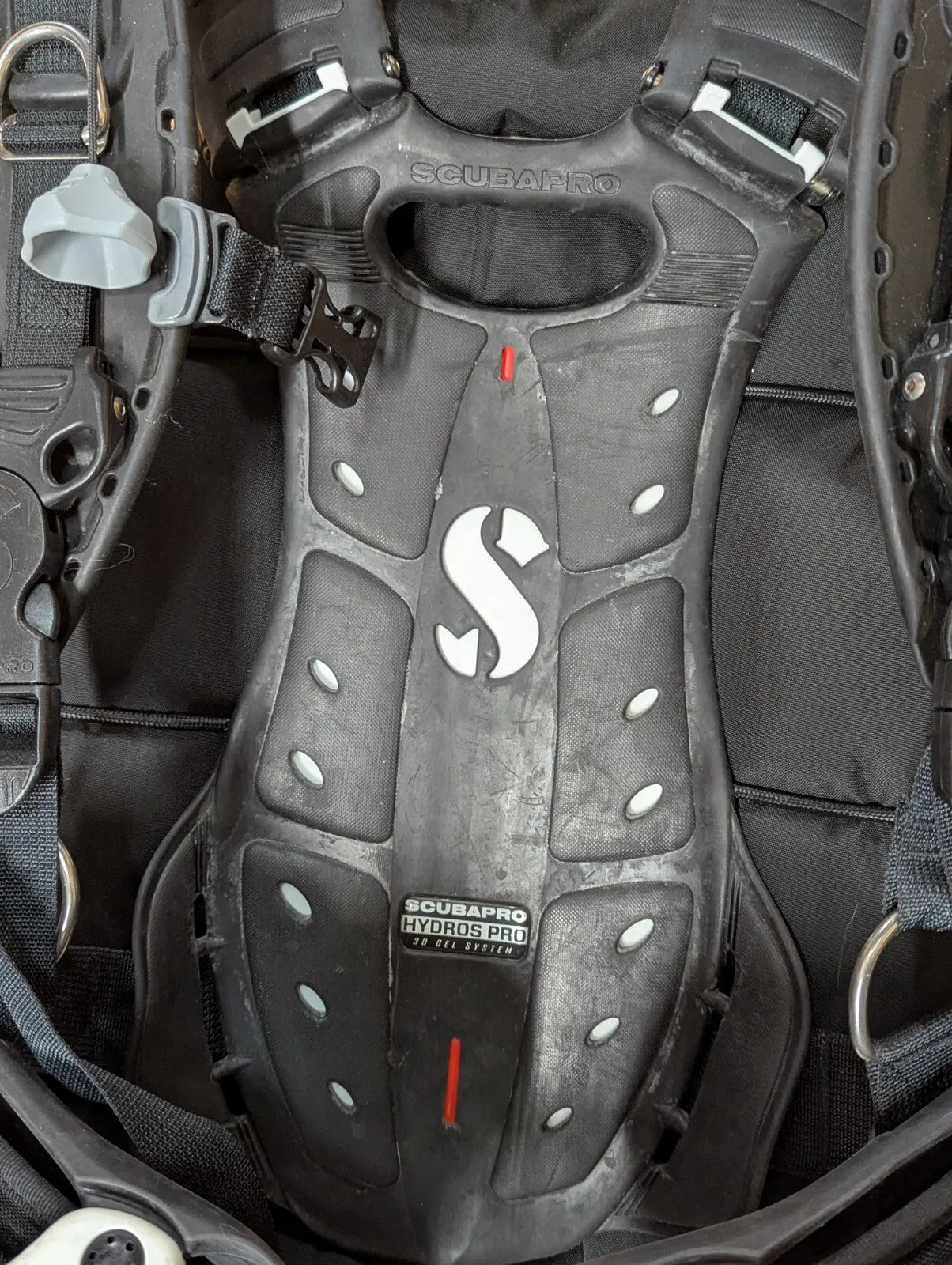 Scubapro Hydros Pro Scuba Dive XL - XXL Weight Integrated Men's BCD White