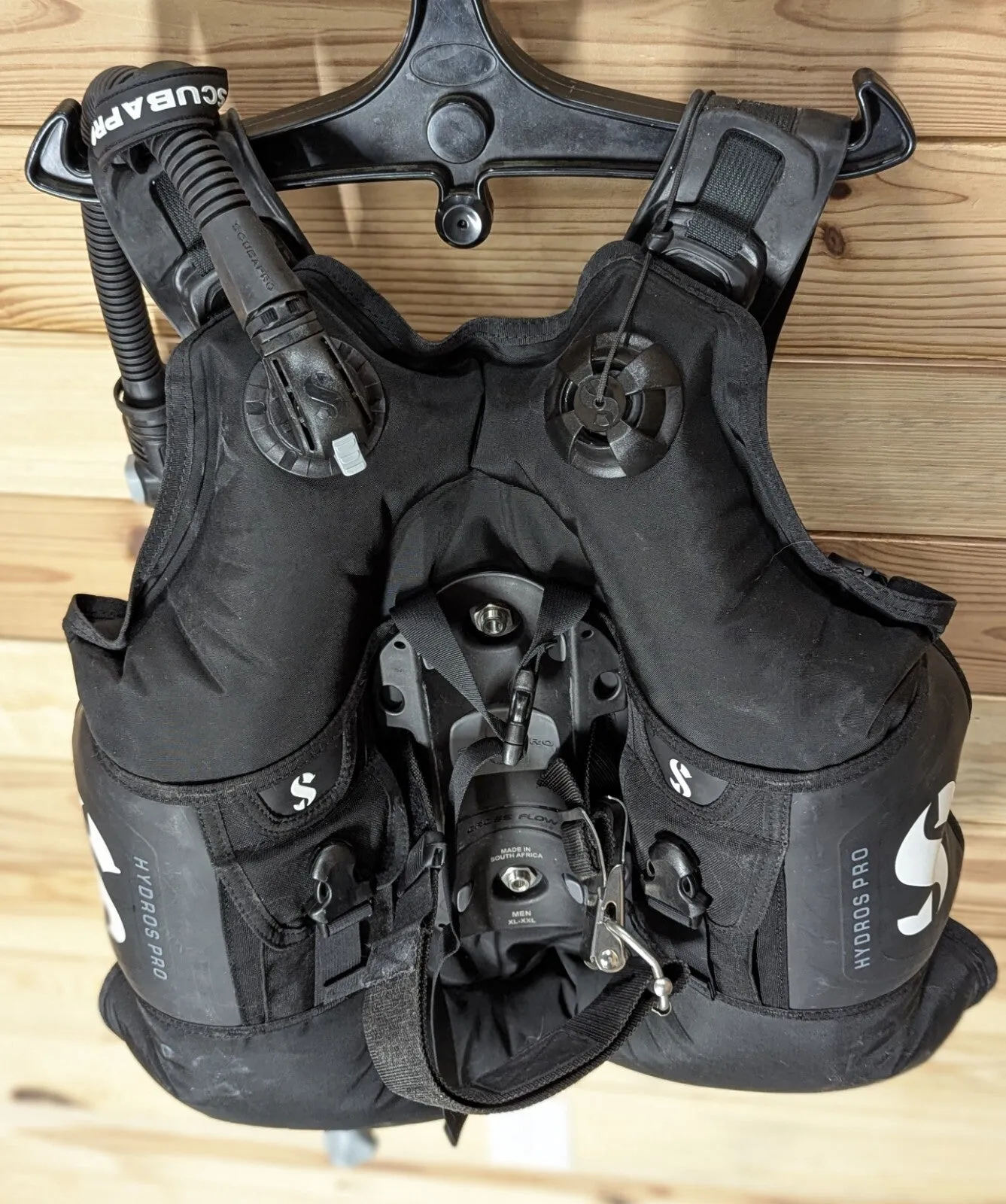 Scubapro Hydros Pro Scuba Dive XL - XXL Weight Integrated Men's BCD White
