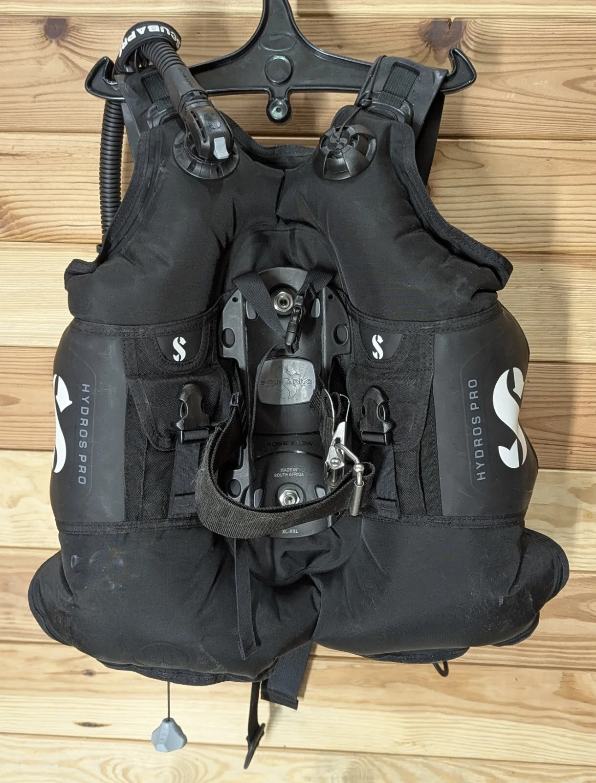 Scubapro Hydros Pro Scuba Dive XL - XXL Weight Integrated Men's BCD White