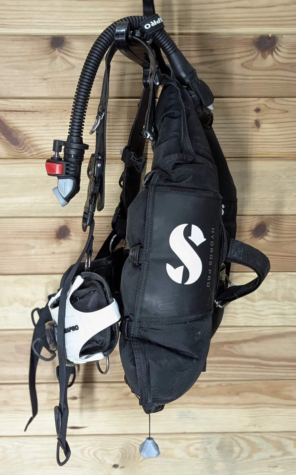 Scubapro Hydros Pro Scuba Dive XL - XXL Weight Integrated Men's BCD White