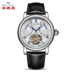 Sea-Gull Automatic mechanical watch with Tourbillon , day and date complication. Calibre: ST8004ZS Model: 818901