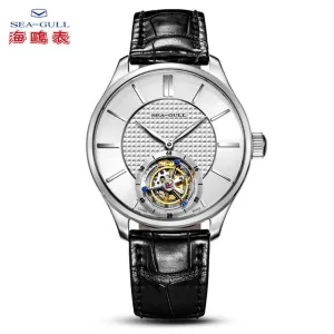 SEA-GULL manual mechanical watch with Tourbillon complication. Calibre : ST8260 Model : 818.860