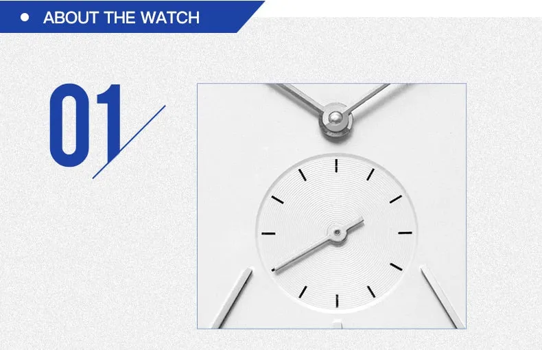 Seagull automatic mechanical watch with seconds sub dial at 6o'clock. 40mm diameter 10mm thickness. Calibre : ST17 Model 819.12.6075 (white) 819.22.6075 (Brown)
