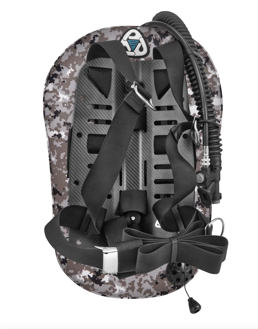 Seal 25/30 lbs Carbon single tank BCD set