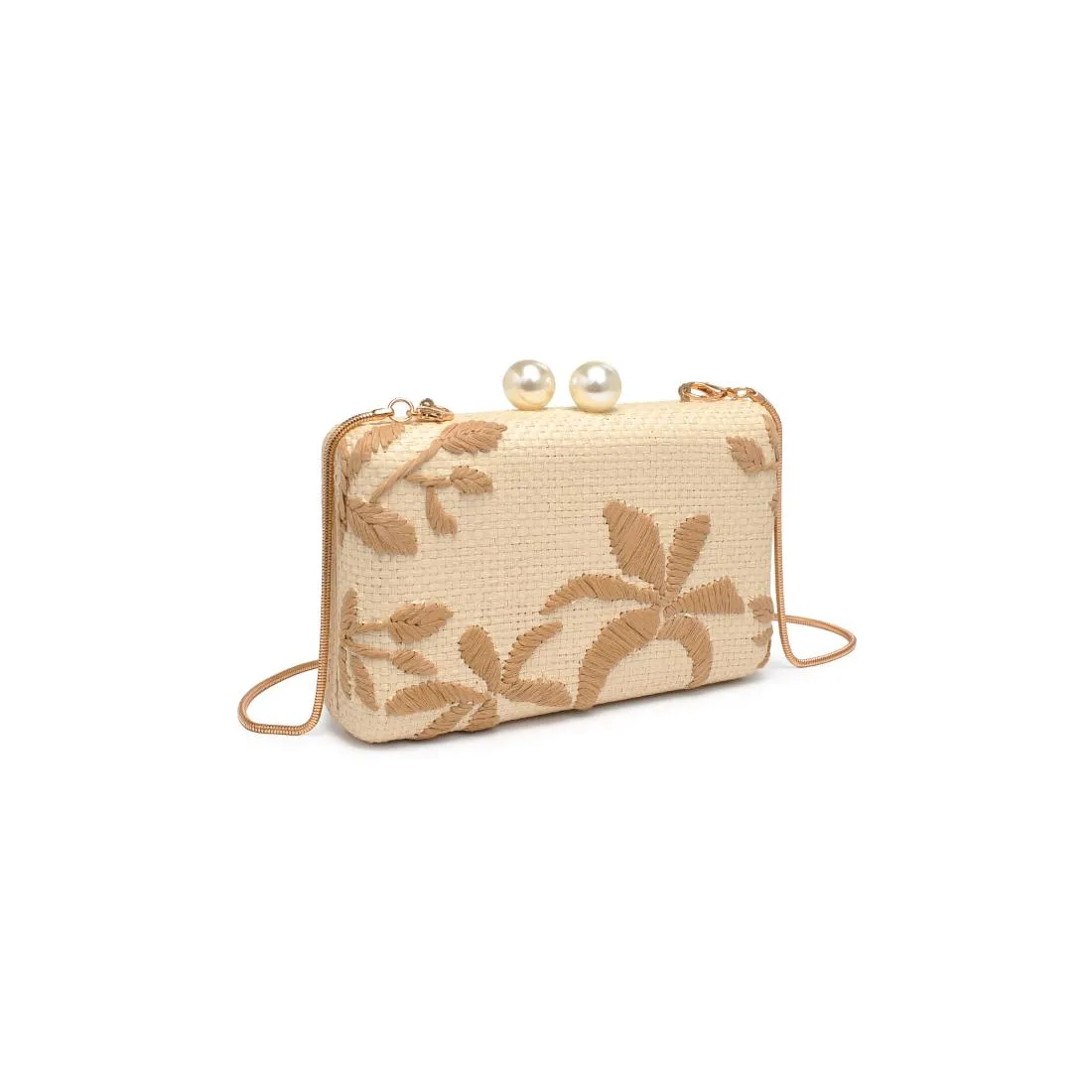 Seaside Chic Evening Bag - Natural