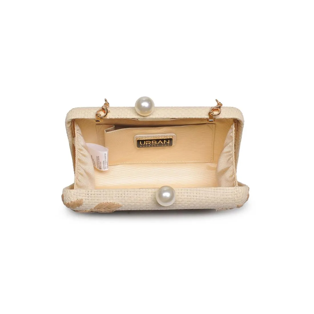 Seaside Chic Evening Bag - Natural