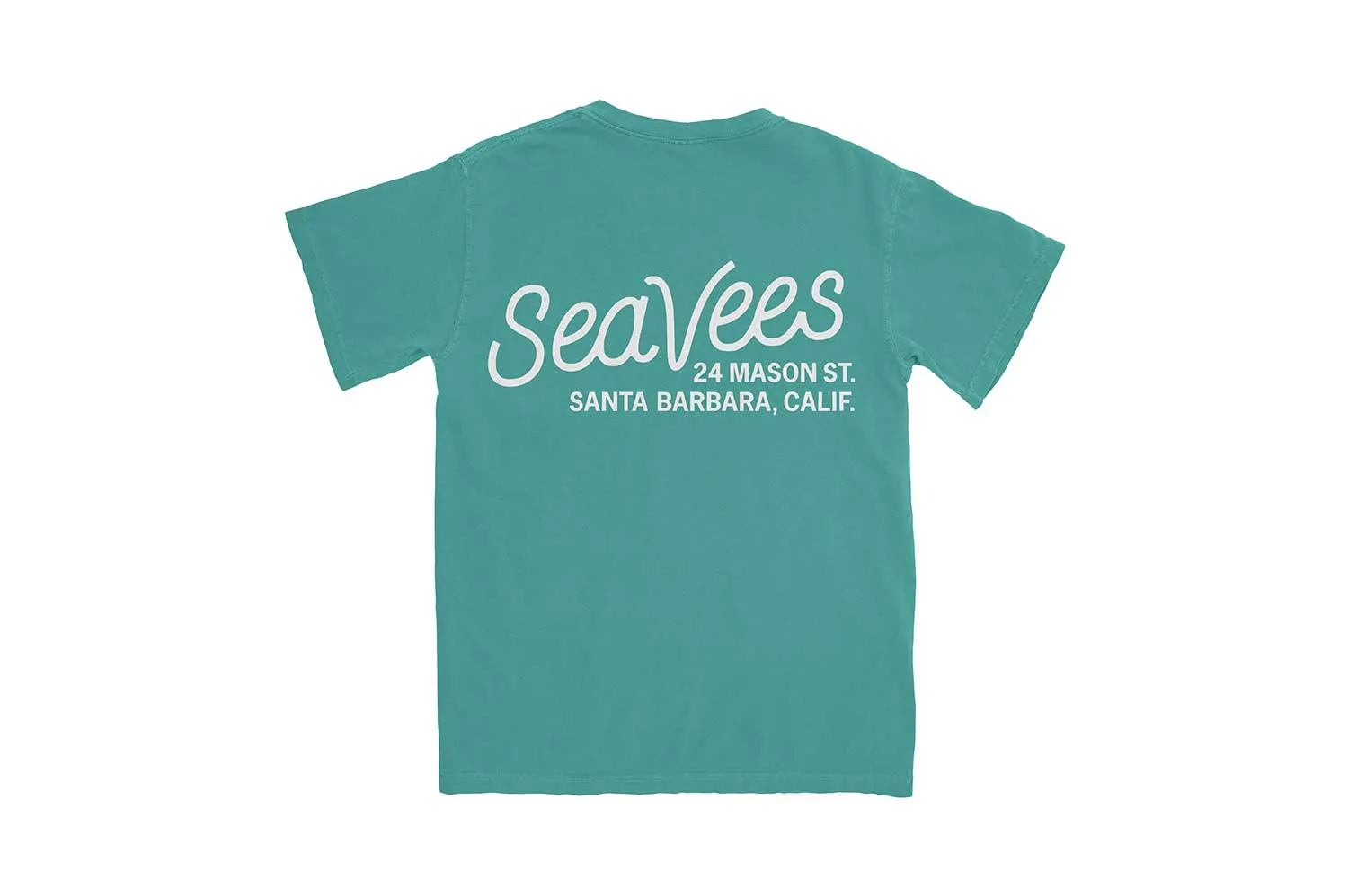 SeaVees - 24 Mason Pocket Tee - Seafoam