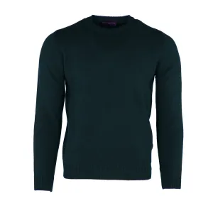 Seaward & Stearn Merino Crewneck Sweater in Emerald