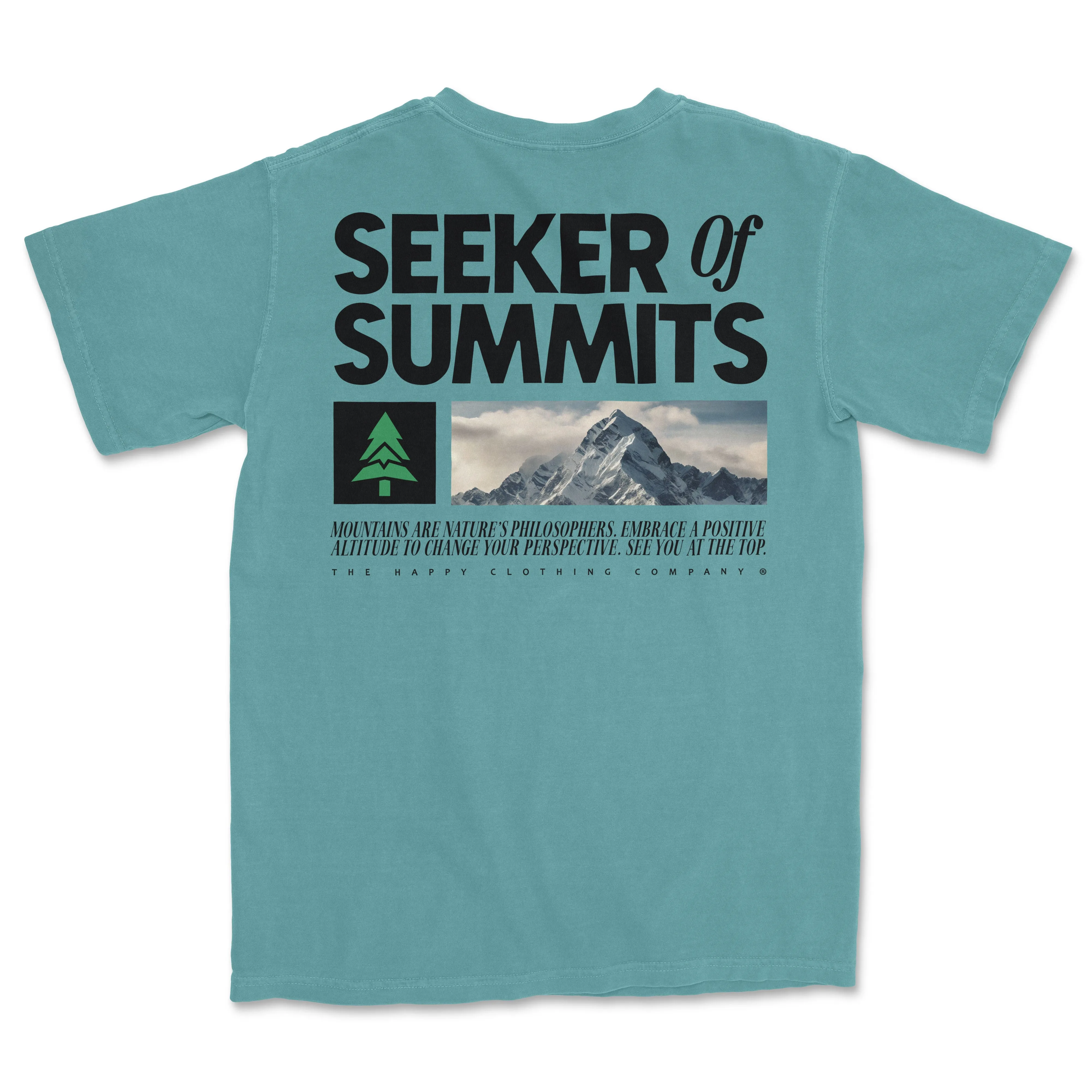 Seeker Of Summits Pigment-Dyed Pocket Tee