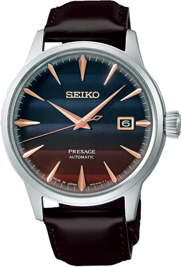 Seiko Presage Cocktail Time Series STAR BAR "Purple Sunset" Limited Edition SRPK75