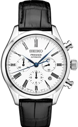 Seiko Presage Craftsmanship Series Mechanical Automatic Chronograph SRQ023