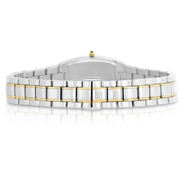 Seiko Women's SUJE81 Diamond Two-Tone Watch