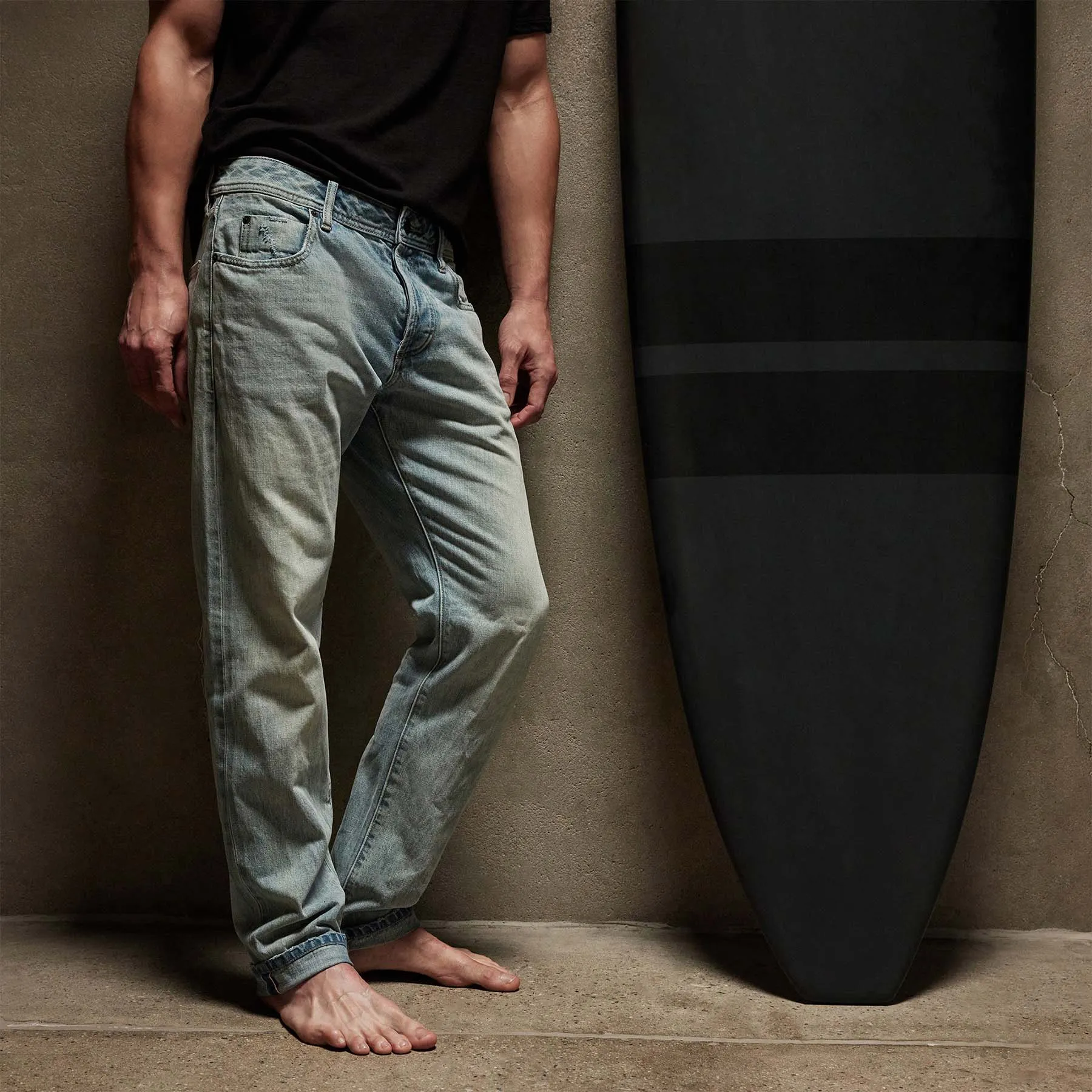 Selvedge Pacific Jean - Stone Wash