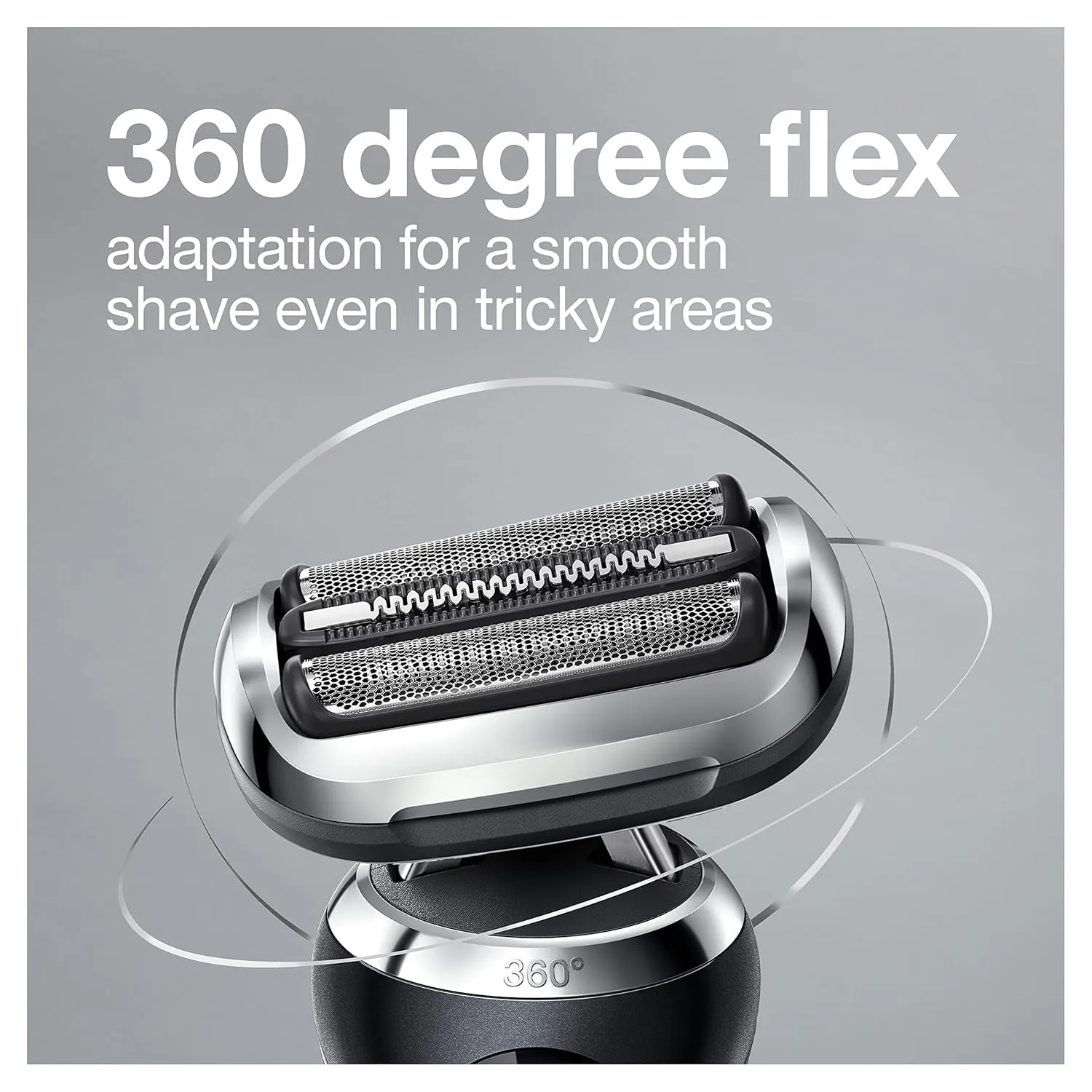 Series 7 7075Cc Electric Razor for Men with Smartcare Center, Beard Trimmer, Wet & Dry, Rechargeable, Cordless Foil Shaver, Black