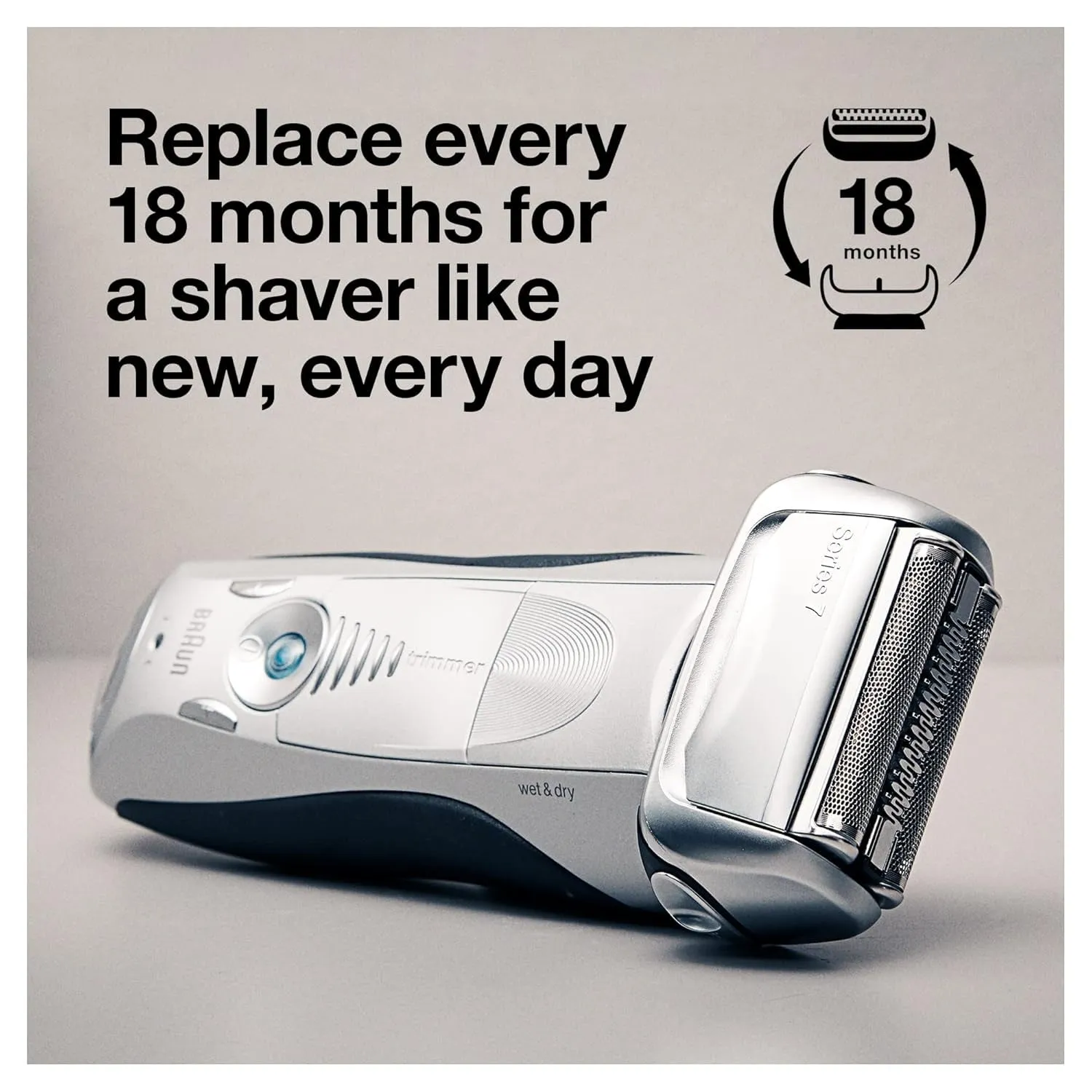 Series 7 70S Electric Shaver Head Replacement Cassette – Silver