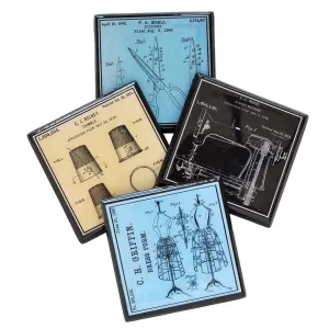 Sewing Patent Coaster Set