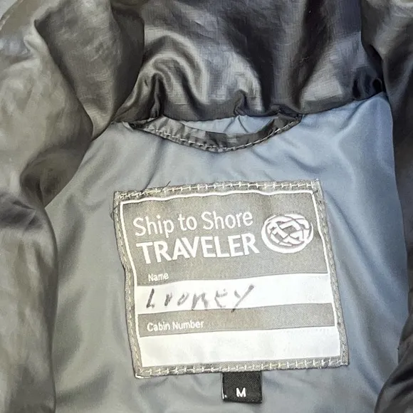 Ship To Shore Traveler Antarctica Layering System Puffer Jacket Coat Size M