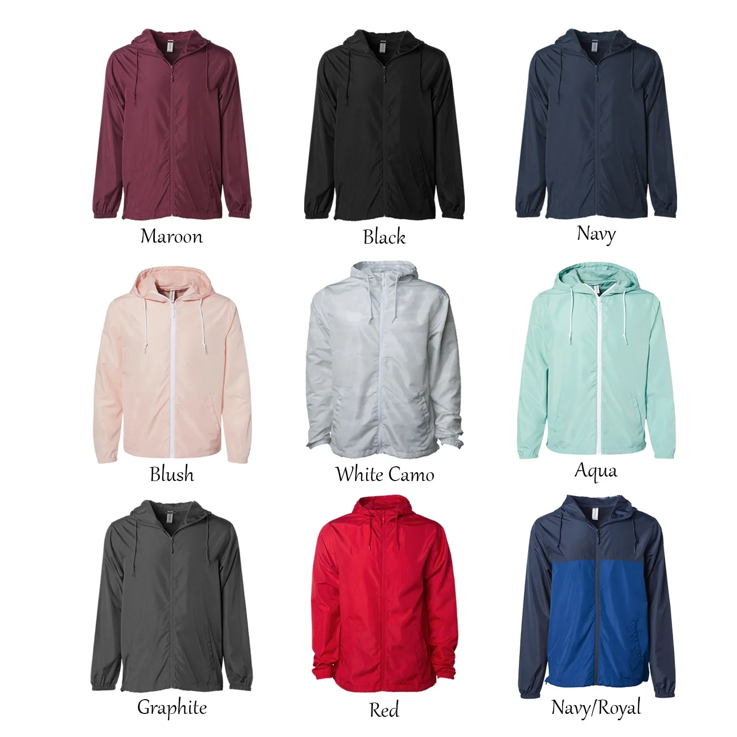 Sigma Delta Tau Lightweight Windbreaker Jacket