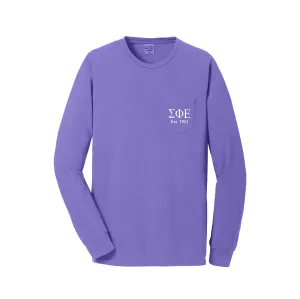 Sigma Phi Epsilon Long Sleeve Pocket Tee