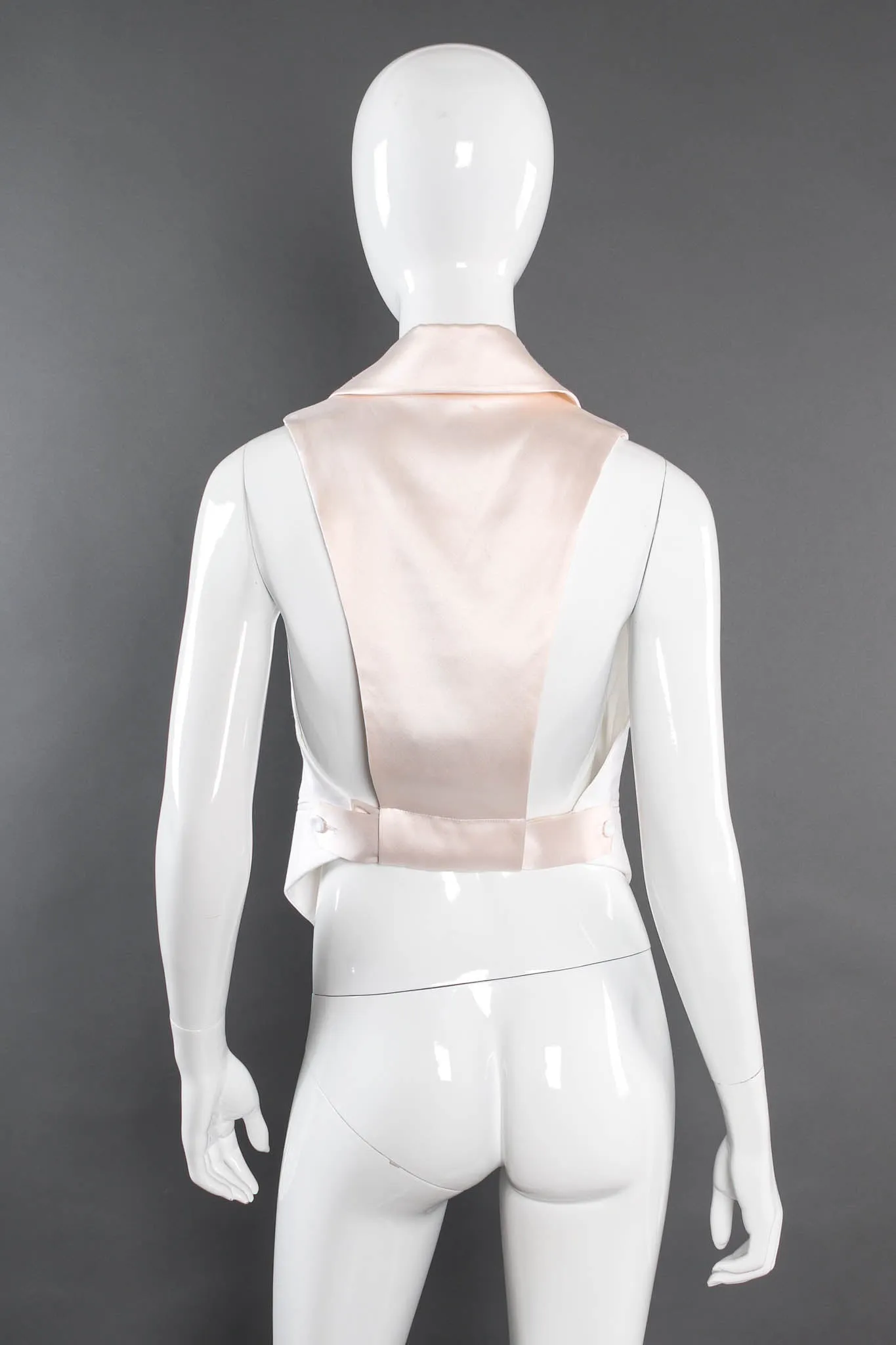 Silk Tuxedo Vest