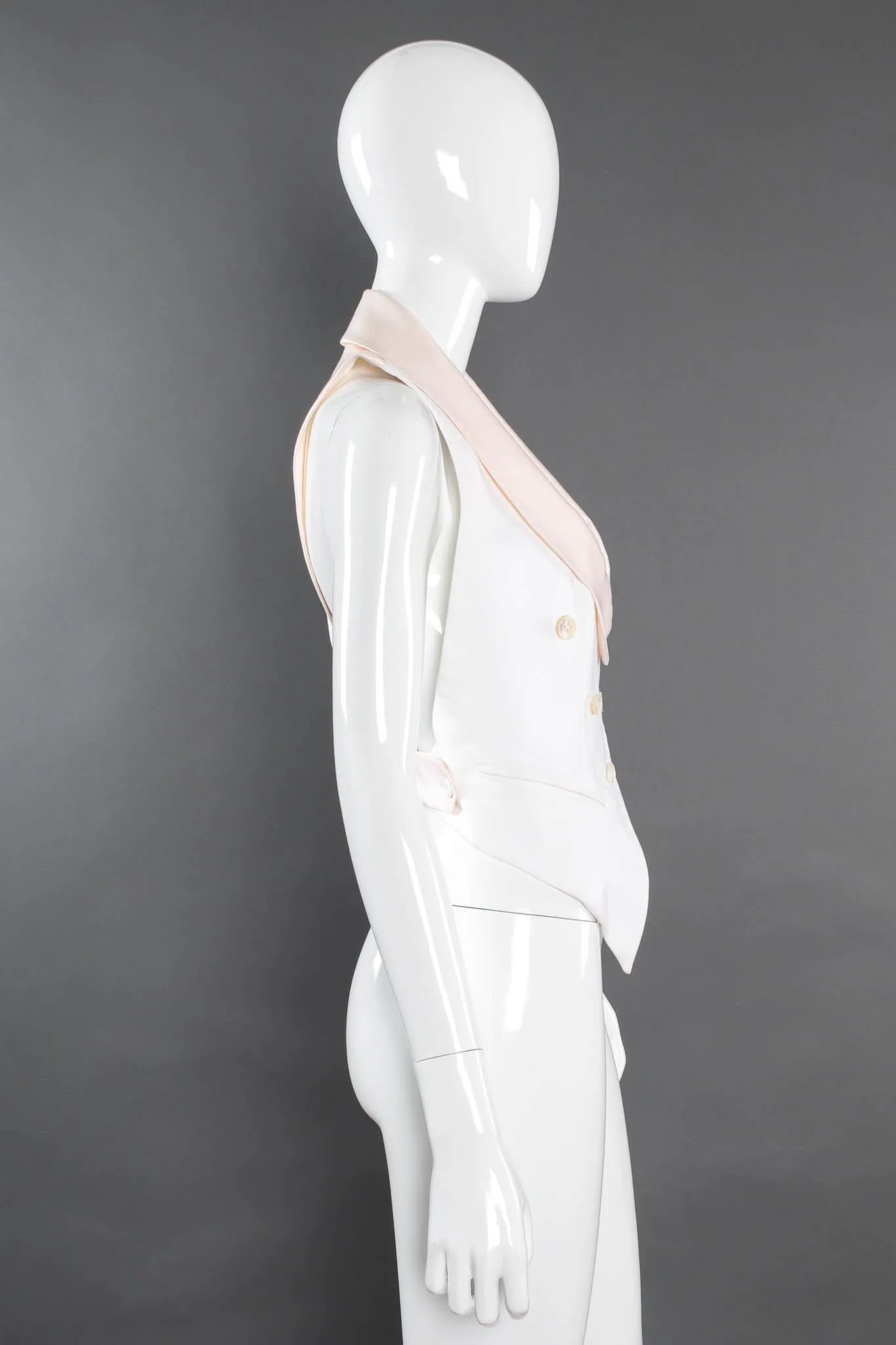 Silk Tuxedo Vest