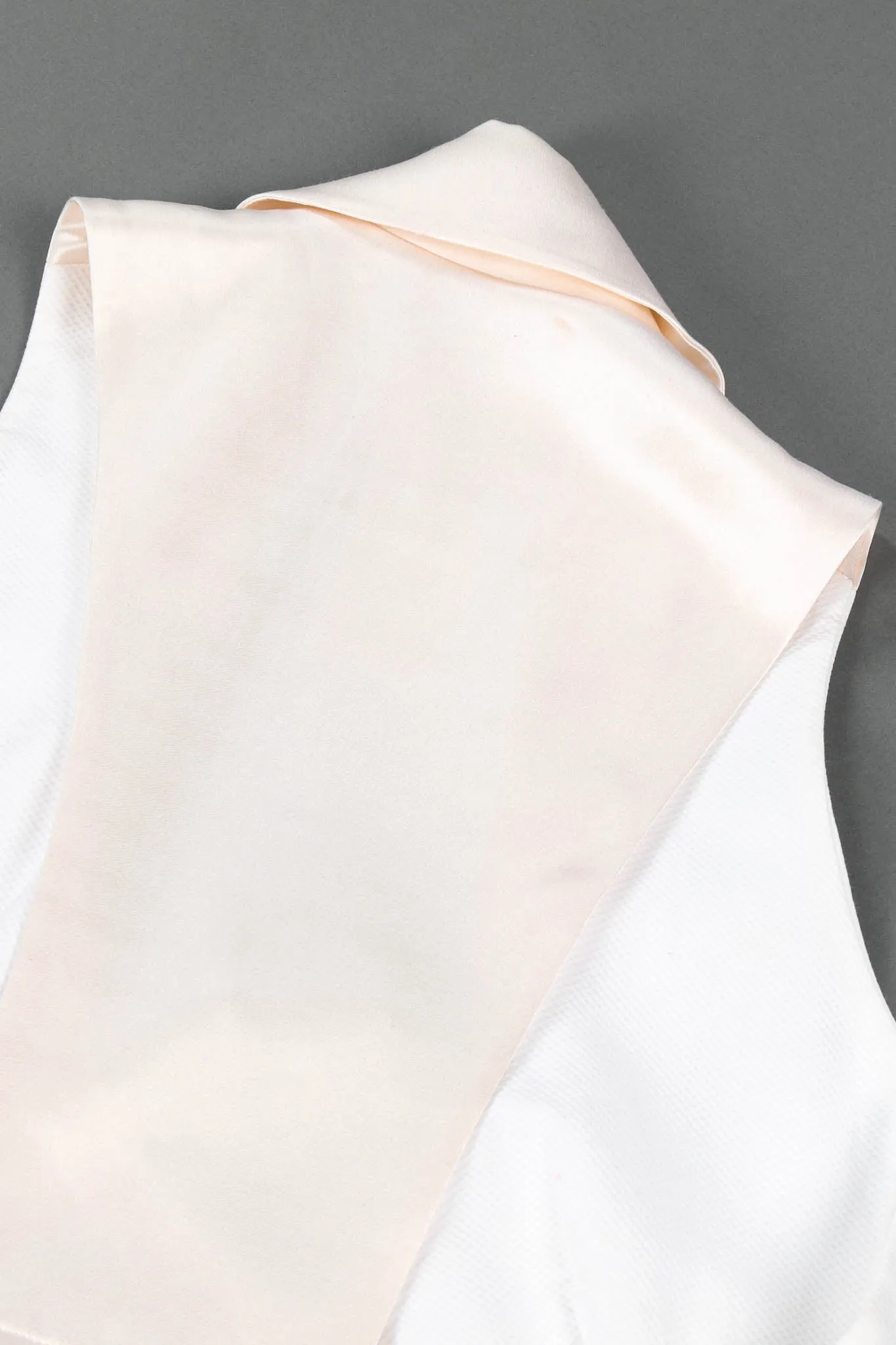 Silk Tuxedo Vest