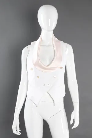 Silk Tuxedo Vest