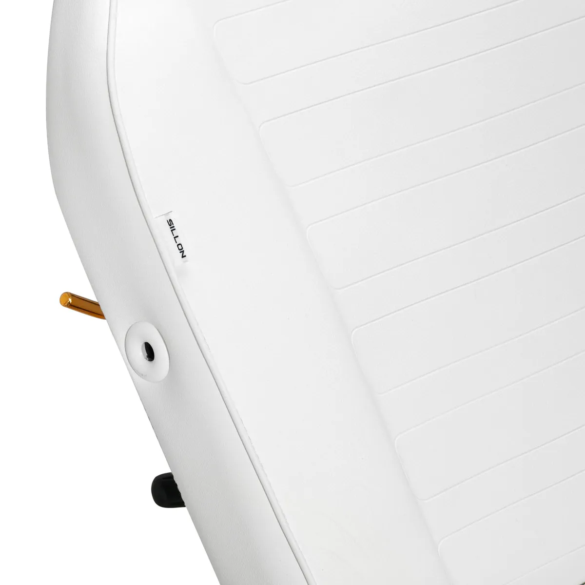 Sillon Beauty Salon Chair 202 Gold Pro White