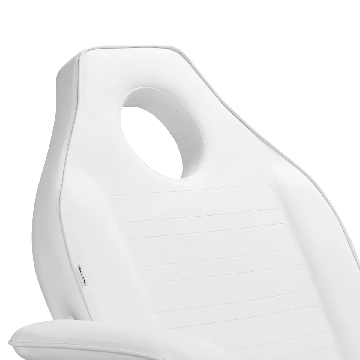 Sillon Beauty Salon Chair 202 Gold Pro White