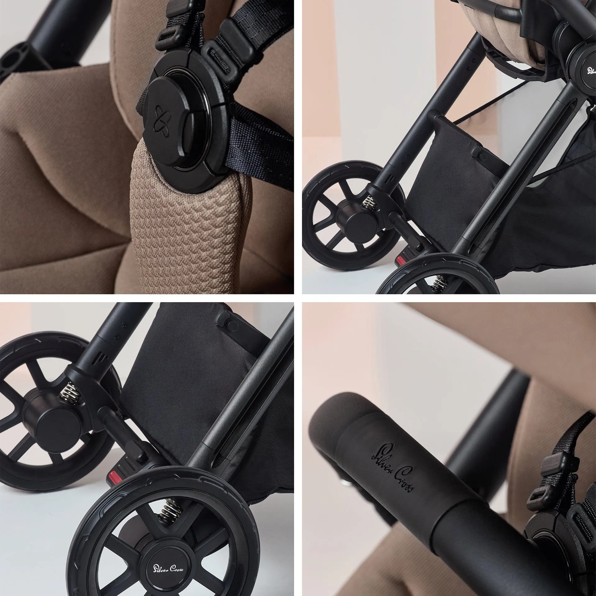 Silver Cross Reef 2 Maxi-Cosi Travel System- Mocha