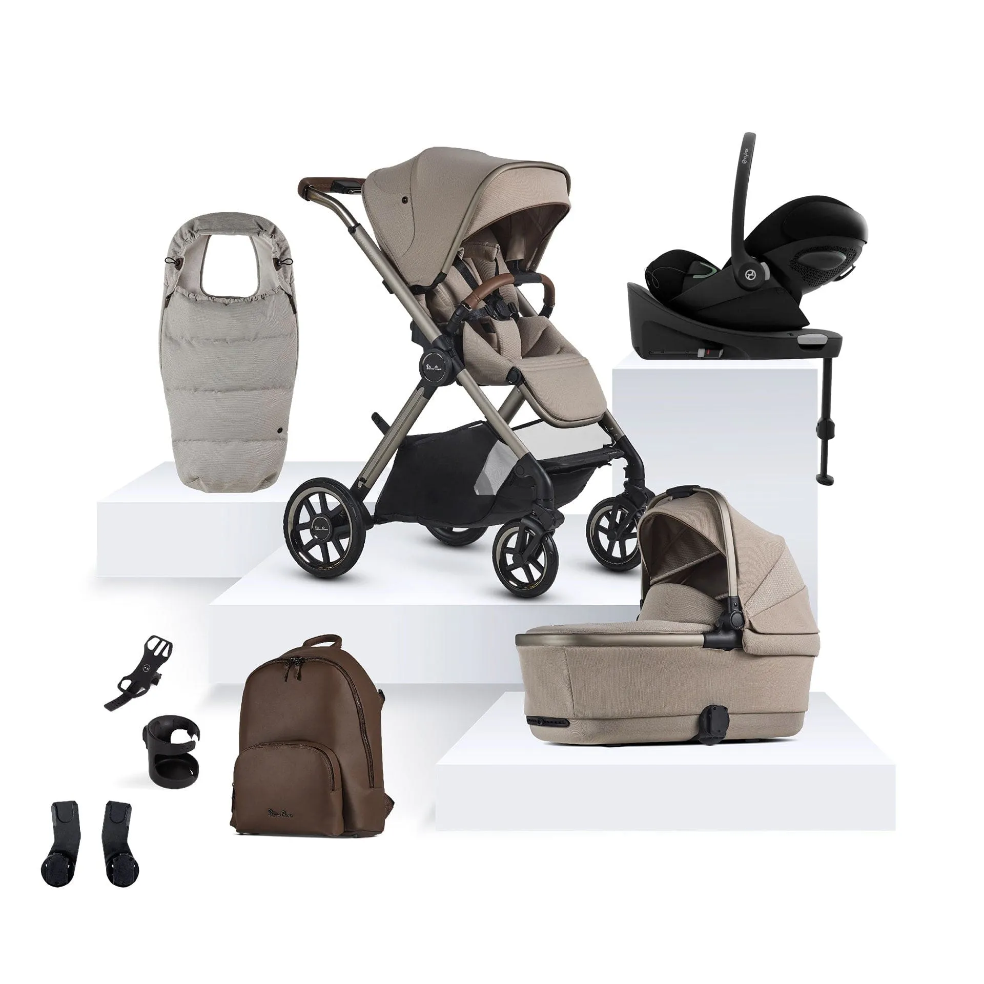 Silver Cross Reef 2 Special Edition Cybex Travel System - Frappe