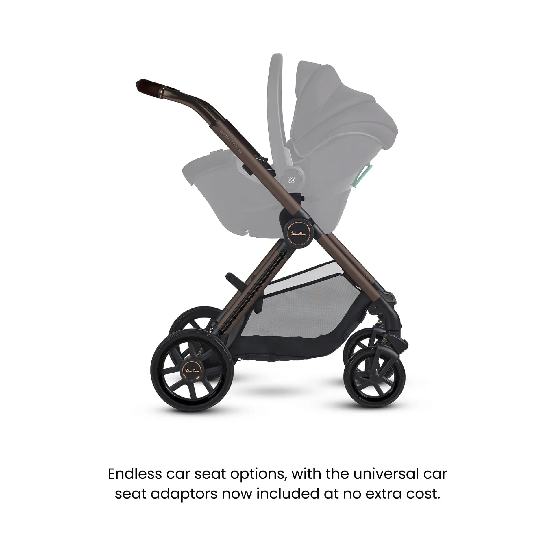 Silver Cross Reef 2 Special Edition Cybex Travel System - Ganache